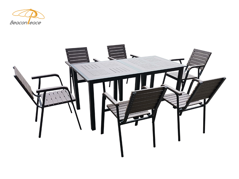 outdoor dining chair set